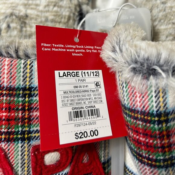 Holiday Papa Elf Men's Slippers - Picture 3 of 4